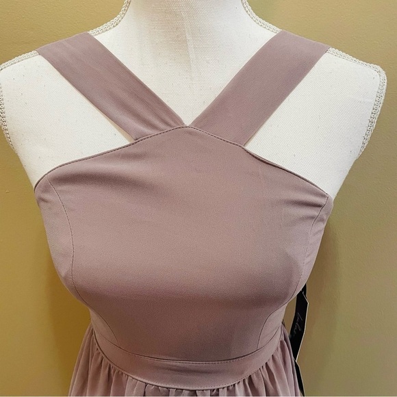Lulu’s Mauve Maxi Dress XS X-Small NWT NEW! - Picture 3 of 9